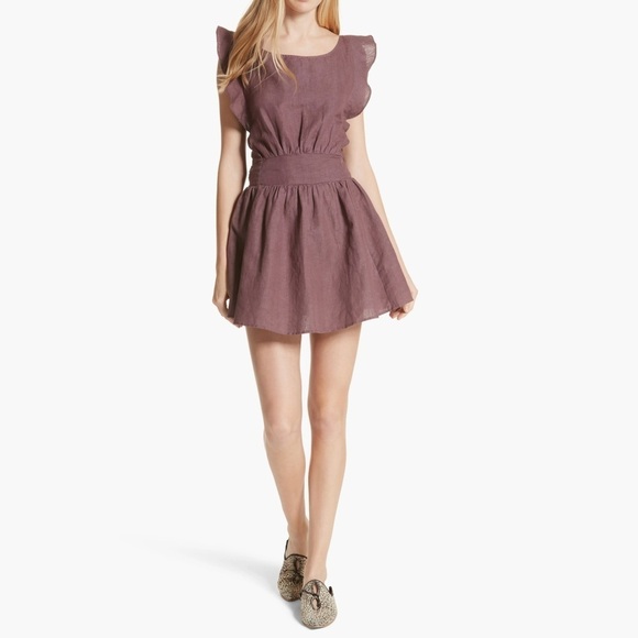 Free People Dresses & Skirts - Free People Erin Minidress, Brown, Size M